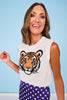 SSYS Daphne Tiger Sweater Vest