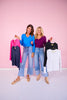 SSYS Audra V Neck Long Sleeve Top In Black *FINAL SALE*