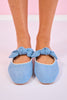 Shu Shop Denim Knot Flats
