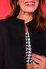 SSYS Signature Split Cropped Sweatshirt In Black