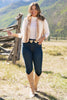 SSYS Ivory and Tan Animal Faux Fur Cropped Vest