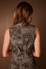 SSYS Delphine Denim Vest In Brown Bandana