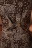 SSYS Delphine Denim Vest In Brown Bandana