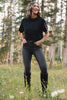 SSYS Aveline Short Sleeve Slouch Sweater In Black