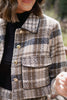 SSYS Rosetta Plaid Tweed Cropped Jacket