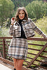 SSYS Rosetta Plaid Tweed Cropped Jacket