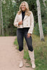SSYS Fable Cropped Trench Coat In Taupe