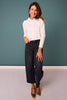 SSYS Emmeline Hooded Sweater In Ivory