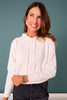 SSYS Emmeline Hooded Sweater In Ivory
