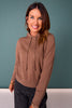 SSYS Emmeline Hooded Sweater In Tan