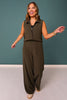 SSYS Active Vest In Dark Olive
