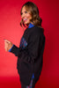 SSYS Merry Sweatshirt In Black Tartan
