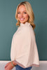 SSYS Lakelyn Poncho Sweater In Ivory