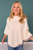 SSYS Lakelyn Poncho Sweater In Ivory