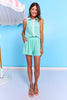SSYS Terry Inset Shorts In Seafoam