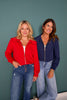 *PRE-ORDER ETA NOV* SSYS Lucy Lightweight Full Zip In Navy *FINAL SALE*