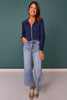 *PRE-ORDER ETA NOV* SSYS Lucy Lightweight Full Zip In Navy *FINAL SALE*