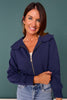 *PRE-ORDER ETA NOV* SSYS Lucy Lightweight Full Zip In Navy *FINAL SALE*