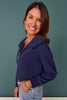 *PRE-ORDER ETA NOV* SSYS Lucy Lightweight Full Zip In Navy *FINAL SALE*