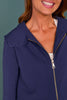 *PRE-ORDER ETA NOV* SSYS Lucy Lightweight Full Zip In Navy *FINAL SALE*