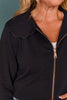 *PRE-ORDER ETA NOV* SSYS Lucy Lightweight Full Zip In Black *FINAL SALE*