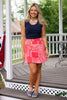 SSYS Dottie Bandana Skort In Red