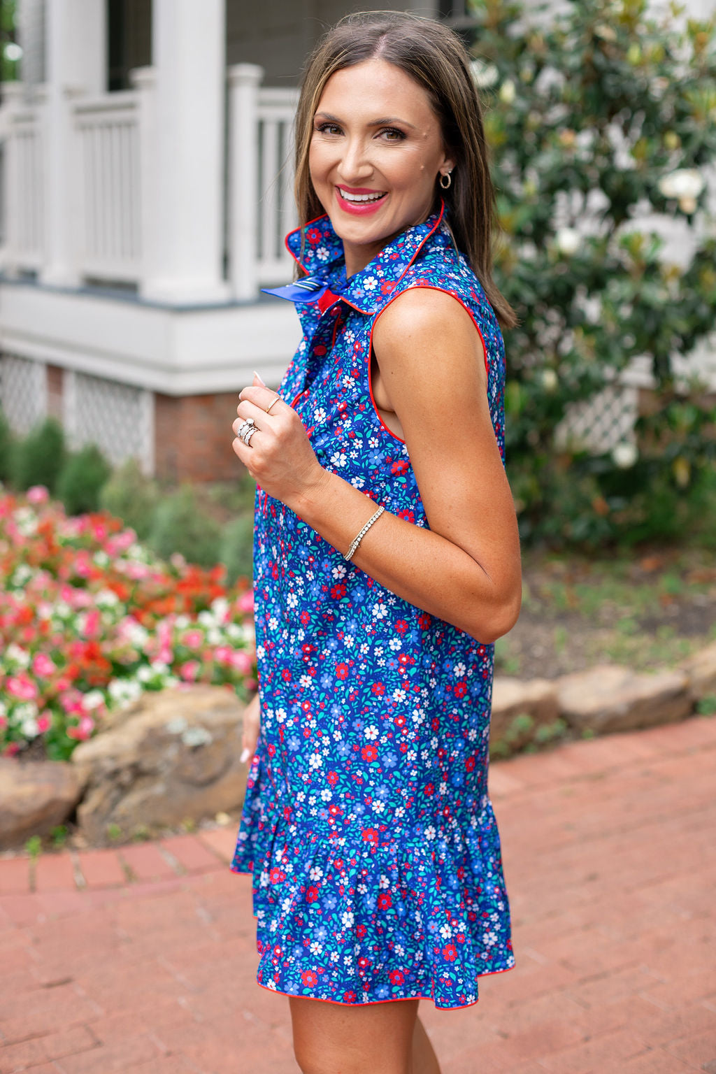 SSYS Sleeveless Phoebe Dress in Freedom Floral