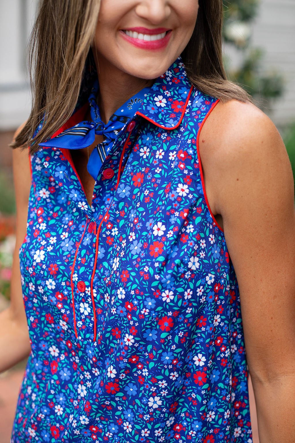 SSYS Sleeveless Phoebe Dress in Freedom Floral