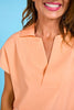 SSYS Erica Everyday Poplin Top In Melon