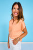 SSYS Erica Everyday Poplin Top In Melon
