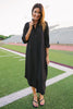 SSYS Saylor Preppy Shirt Dress In Black
