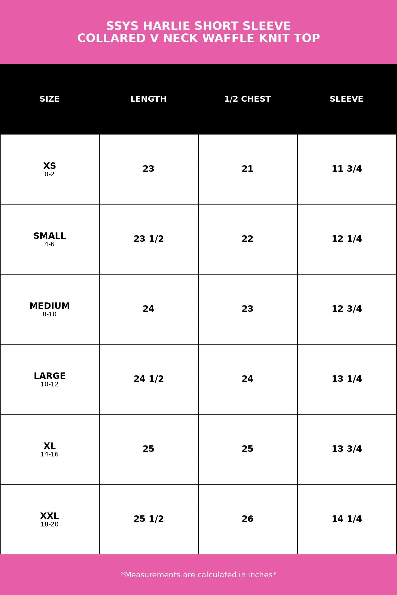 SSYS Harlie Short Sleeve Collared V Neck Waffle Knit Top in Pink *FINAL SALE*