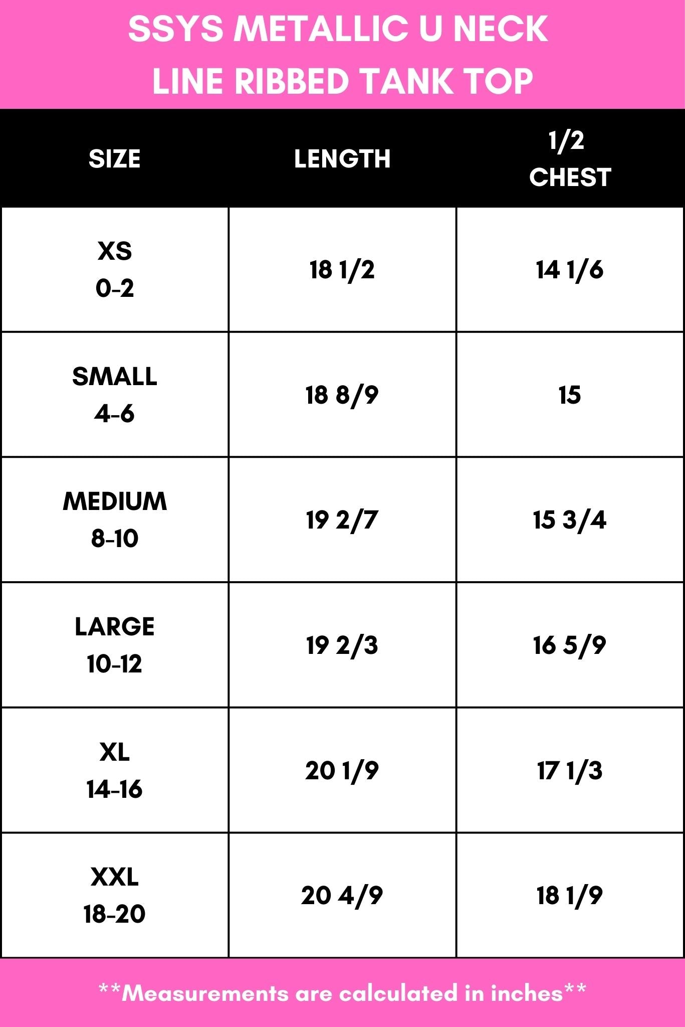 SSYS Black Metallic Silver Shimmer U Neck Line Ribbed Tank Top