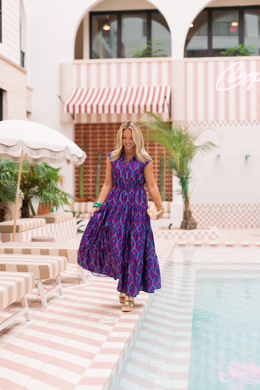 SSYS Rowe Dress In Garden Arc