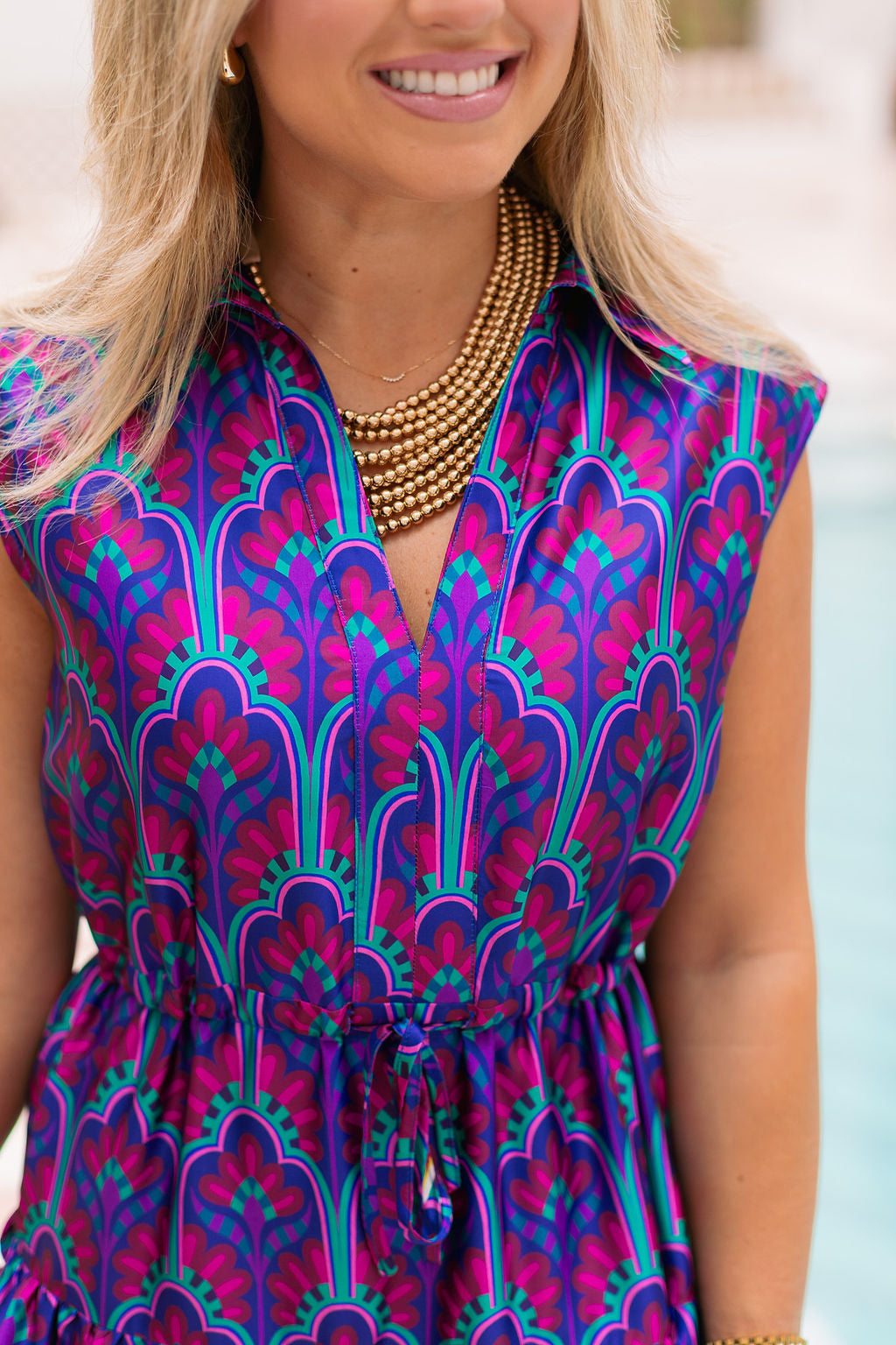 SSYS Rowe Dress In Garden Arc