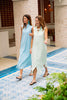 SSYS Saylor Sleeveless Preppy Shirt Dress In Seafoam