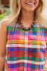 SSYS Betty Popover Top In Multi Madras