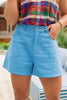 SSYS Signature Denim Shorts In Cornflower