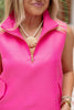 SSYS Rory Sleeveless Vest Skort Set In Hot Pink