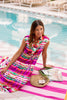 SSYS Rowe Dress In Mayday Stripes
