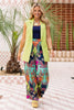 SSYS Nia Jewel Paisley Print Satin Pants