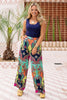 SSYS Nia Jewel Paisley Print Satin Pants