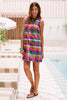 SSYS Bessie Multi Madras Shift Dress