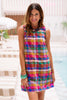 SSYS Bessie Multi Madras Shift Dress