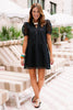 SSYS Kendall Lace Cane Dress In Black