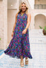 SSYS Rowan Sleeveless Maxi Dress In Electric Night Garden