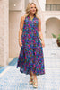 SSYS Rowan Sleeveless Maxi Dress In Electric Night Garden