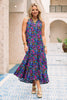 SSYS Rowan Sleeveless Maxi Dress In Electric Night Garden
