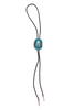Turquoise Concho Bolo Necklace