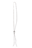 Gold Cross Charm Y Shape Necklace